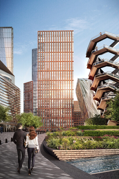 One Hudson Yards Plaza - Courtesy of Related