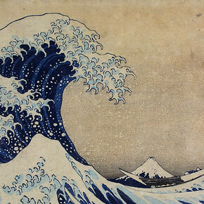 Katsushika Hokusai, Under the wave off Kanagawa, ca. 1831. Courtesy of Frist Art Museum