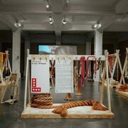 The ropery, exhibition view. Courtesy of Whitechapel Gallery