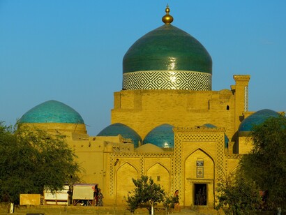 Buildings in Khiva, Uzbekistan