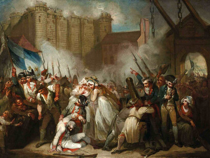 Henry Singleton, La toma de la Bastilla