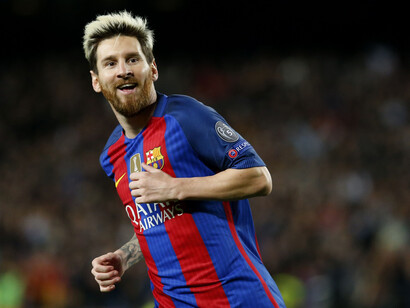 Lionel Messi, considerado con frecuencia el mejor jugador del mundo