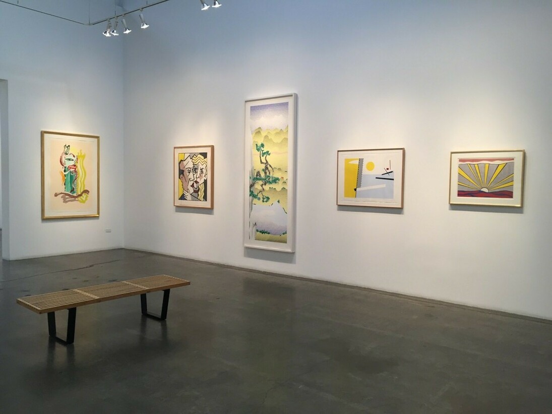Roy Lichtenstein. Courtesy of Leslie Sacks Gallery
