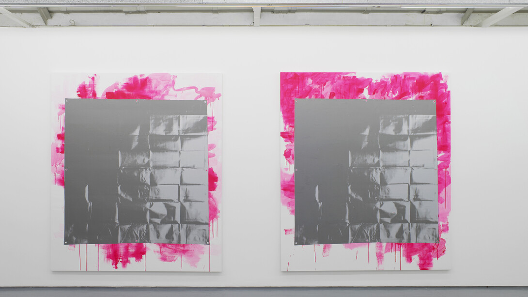 Gardar Eide Einarsson, “He likes the fiestas. He likes the music. He likes to dance.”, exhibition view, Maureen Paley, London, 2014, © the artist, courtesy Maureen Paley, London
