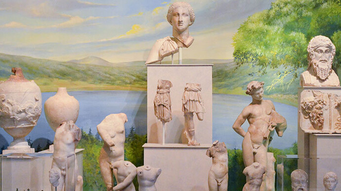 Rome Gallery. Courtesy of Penn Museum