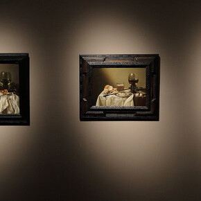 Pieter Claesz, Stillleben, ausstellungsansicht. Mit freundlicher genehmigung der Alten Galerie