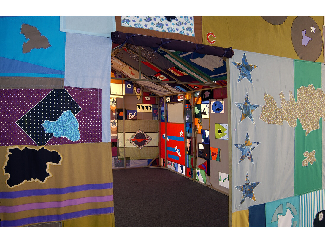 Rushton and Tyman, Flaghall, 2005, Mixed media, Installation detail
