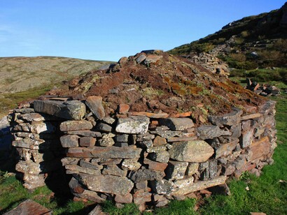 Casa de piedra en Peña Trevinca