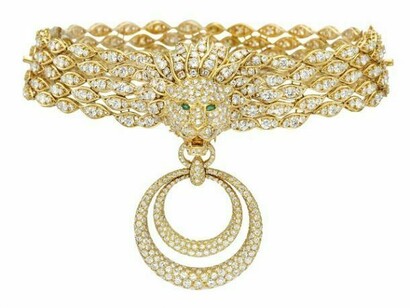 Golden necklace