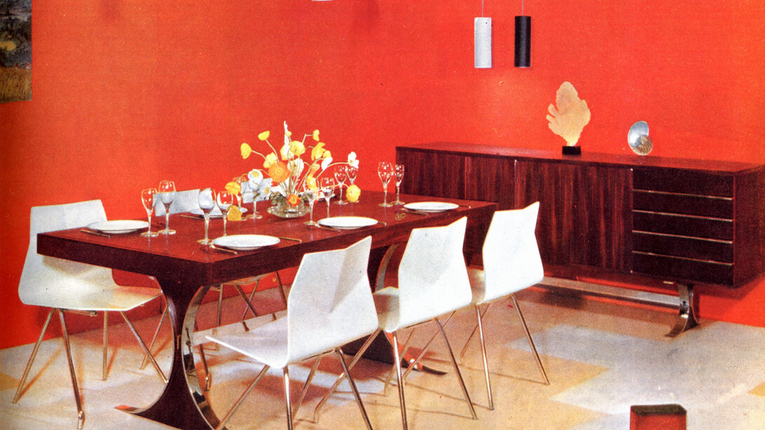 Archival image: Presentation at the Salon des arts Ménagers, 1961