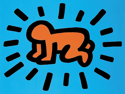 Keith Haring, Icons, 1990, Nakamura Keith Haring Collection, Keith Haring Artwork ©Keith Haring Foundation