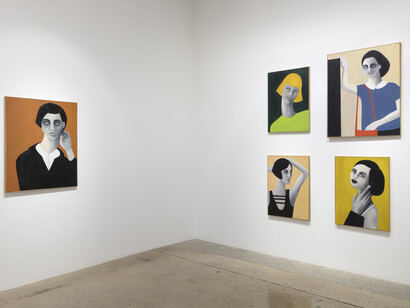  Rebecca Brodskis. Tomorrow Is Another Day, installation view. Courtesy of Steve Turner