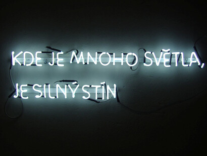 Jan Nálevka, There Is Strong Shadow Where There Is Much Light, 2011, National Gallery Prague