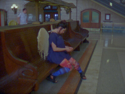 Moyra Davey, Notes on Blue, 2015, video stills, 28 min, Commissioned by The Walker Art Center, Minneapolis © The Artist, Courtesy of greengrassi, London