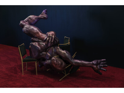 Installation view of Lizzie Fitch/Ryan Trecartin at Regen Projects, Los Angeles. Photo: Fredrik Nilsen. Courtesy Regen Projects, Los Angeles.