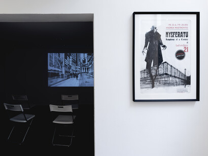 Loris Cecchini and Andrea Mastrovito, Sub limine – The power of creation, exhibition view. Courtesy of Luisa Catucci Gallery