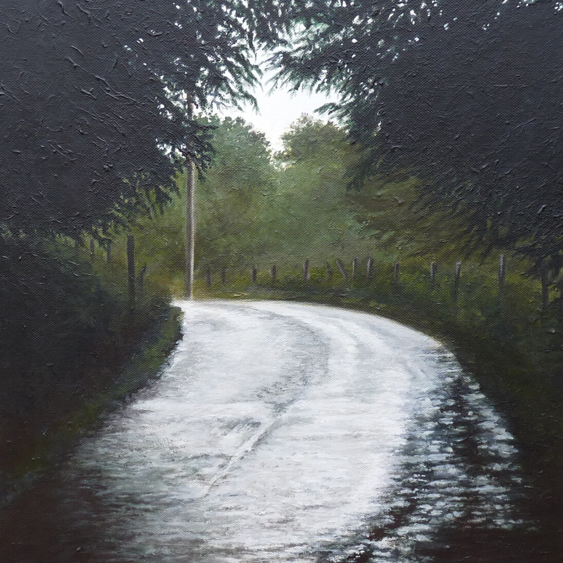 Geraldine O'Reilly Hynes, Rain on Road