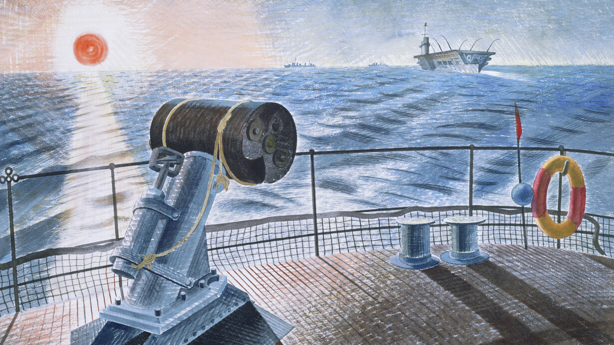 Eric Ravilious, Midnight Sun, 1940, Watercolour and graphite on paper, ©Tate, London 2015
