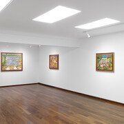 Patricia Ochoa, Rituales de tierra y sal, vista de exhibición. Cortesía de Proyectos Monclova