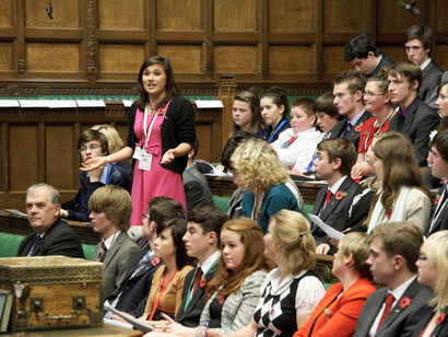 Abda Kazemi, member of Youth Parliament