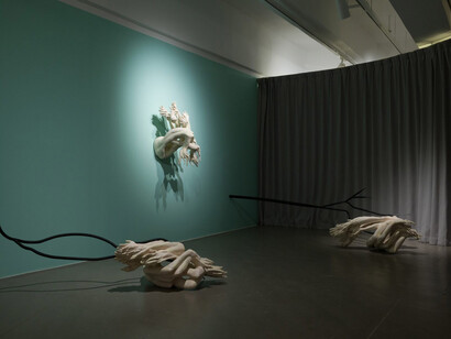 Various artists, Muted hums, exhibition view. Courtesy of Para Site 