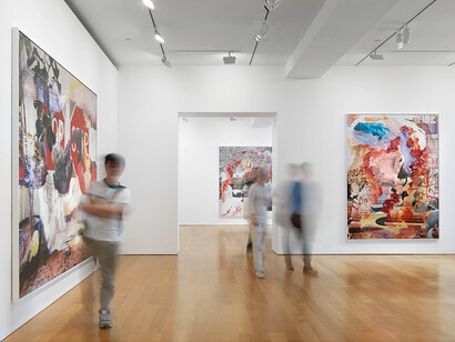 Foamcore, Exhibition view. Courtesy of Gagosian