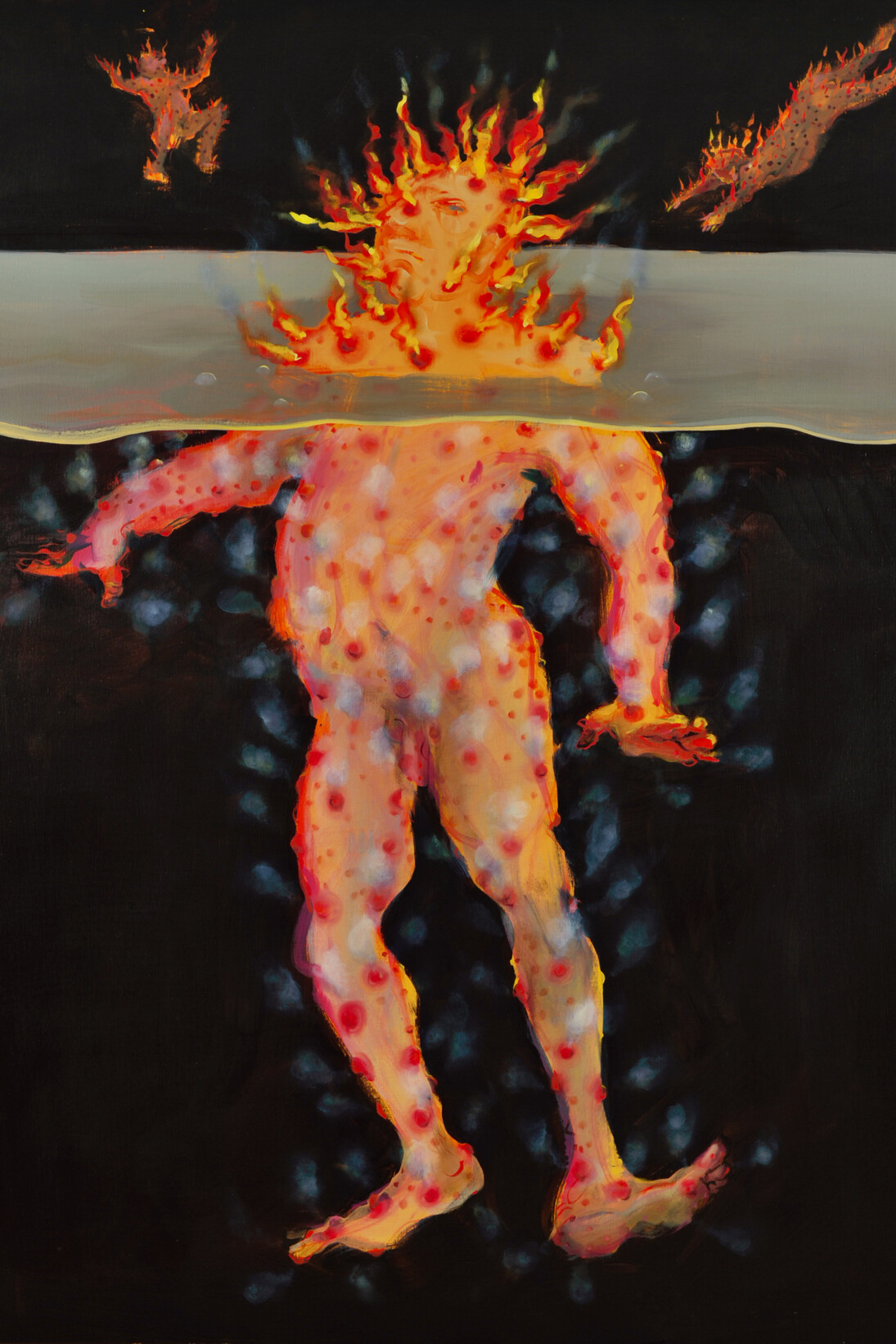 Nicola Bealing, Boiled 2013, oil on linen, 59 7/8 x 47 5/8 in/152 x 121 cm