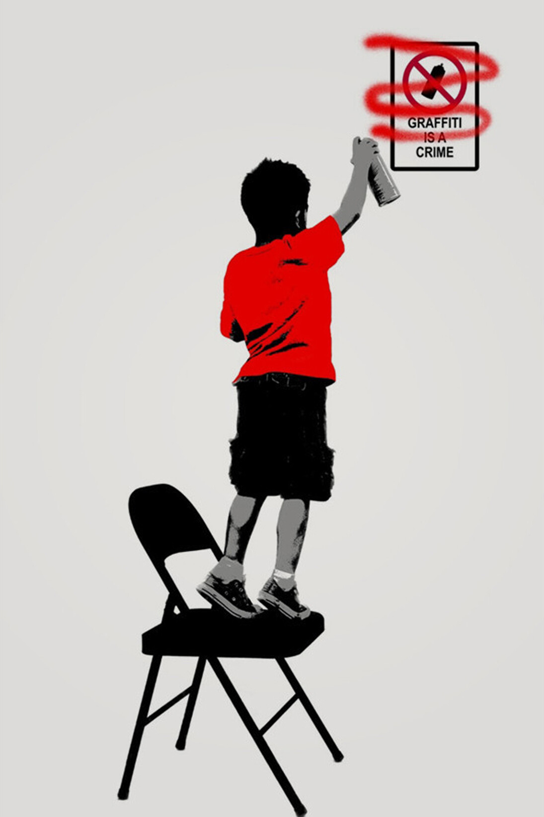 Plastic Jesus, Graffiti Is A Crime