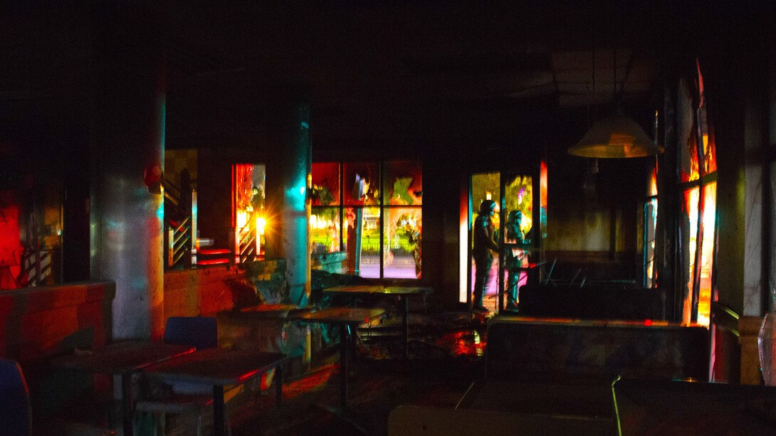 Protestas en Chile y represión de las «fuerzas del orden». Foto de Ángel Gallardo