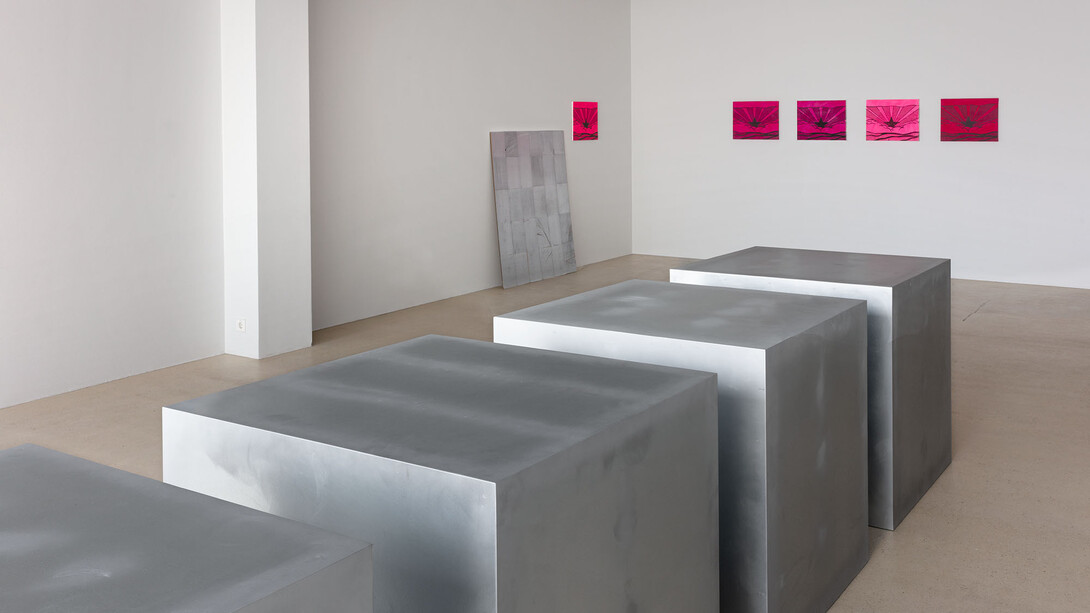 Sem Lala, Titled works, exhibition view. Courtesy of Foksal Gallery 