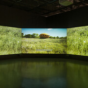 Jaye Rhee
Once Called Future, 2019
3-channel video installation with sound
7min 13sec.
Courtesy of the Artist and Gallery Baton 