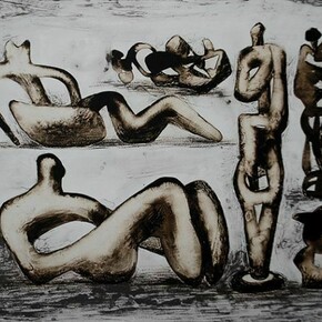 Henry Moore, six sculpture ideas 1979