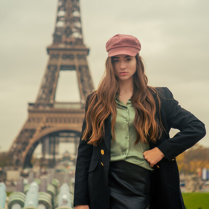 Paris, na França, é a capital da moda para estudantes e modelos
