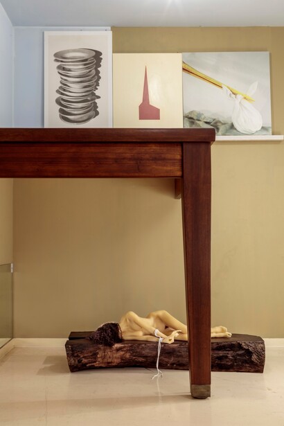 Isabelle Albuquerque, exhibition view. Courtesy of Nicodim Gallery