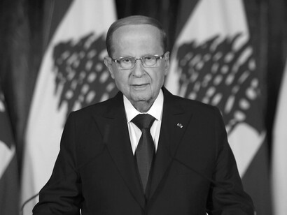 Michel Aoun, presidente de la República de Líbano y líder del partido Movimiento Patriótico Libre