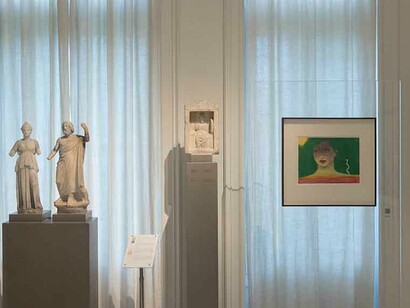 Aleksandra Waliszewska, Irruption of antiquity, exhibition view. Courtesy of Deste Foundation Project Space