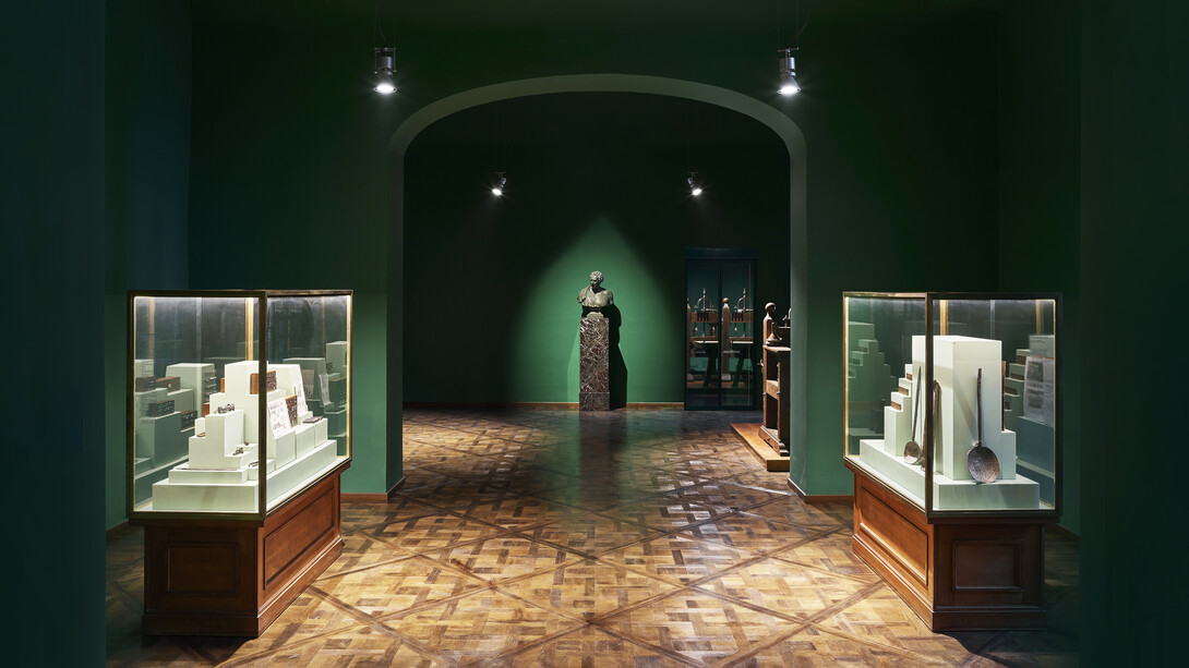 El nuevo Museo Bodoni, nuevo espacio del conjunto de la Nueva Pilotta, ubicado en Parma, Italia