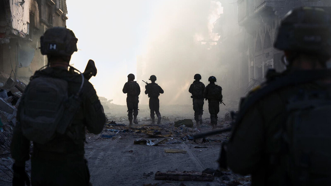 Fuerzas israelíes en la Franja de Gaza, 20 de octubre de 2024