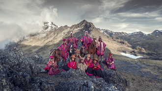 Indígenas del pueblo de Q'ero