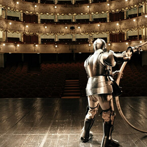 Una scena dello spettacolo "Titizé - a Venetian Dream"