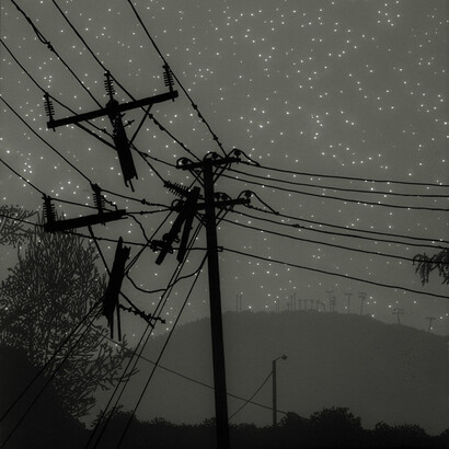 Vanessa Marsh, Landscape #2, 2013, Limited editions available in 20 x 20, 30 x 30, and 40 x 40 inches