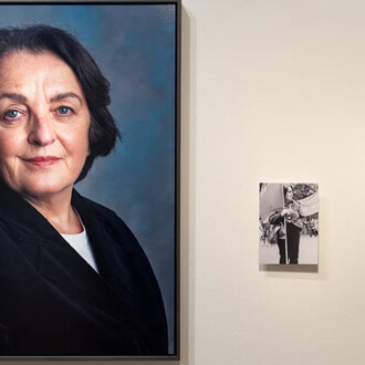 Women of Amsterdam - an ode, artwork in exhibition. Courtesy of Amsterdam Museum