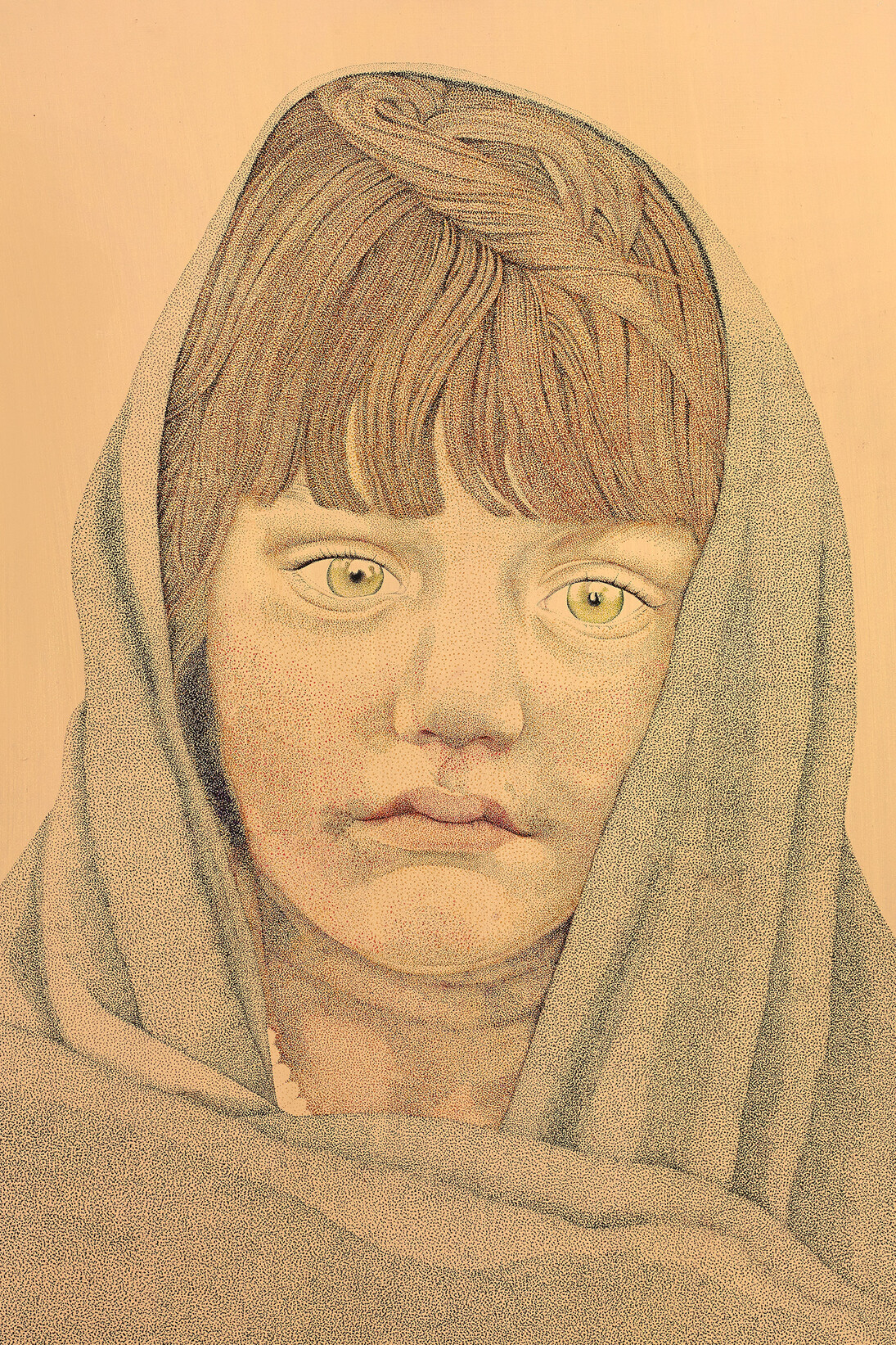 Faiza Butt, Ghost, 2014, Ink and acrylic on polyester film, 84.1 x 59.4 cm (33 x 23 ½ in)