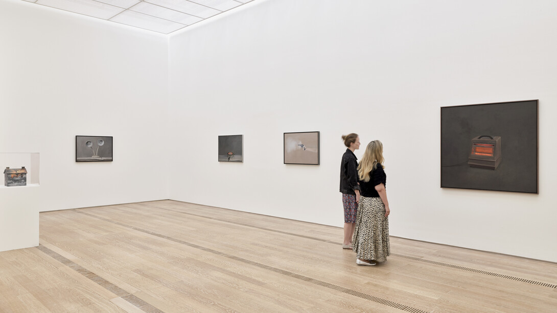 Vija Celmins, ausstellungsansicht. Mit freundlicher genehmigung der Fondation Beyeler