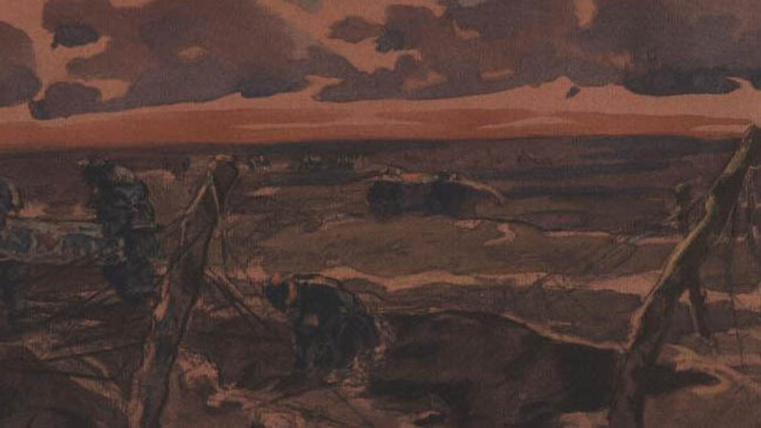 War Around Us. Courtesy of National World War I Museum and Memorial