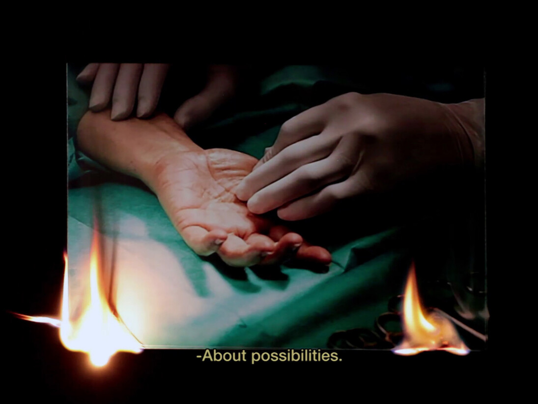 Zbyněk Baladrán (Czech, born 1973), detail,  Diderot’s Dream (still), 2014, Two channel HD video, Courtesy the artist and Hunt Kastner, Prague, ©2015 Zbyněk Baladrán