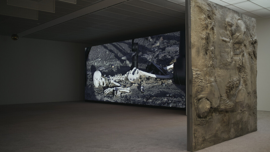 Pierre Huyghe, exhibition view. Courtesy of Fondation Beyeler