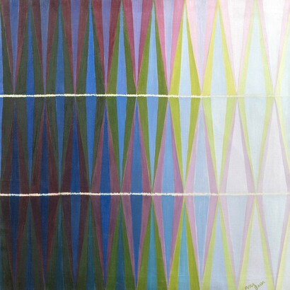 Giacomo Balla Compenetrazione iridescente n. 7, 1912 olio su tela / oil on canvas76.7 x 77 cm GAM – Galleria Civica d’Arte Moderna e Contemporanea, Torino
