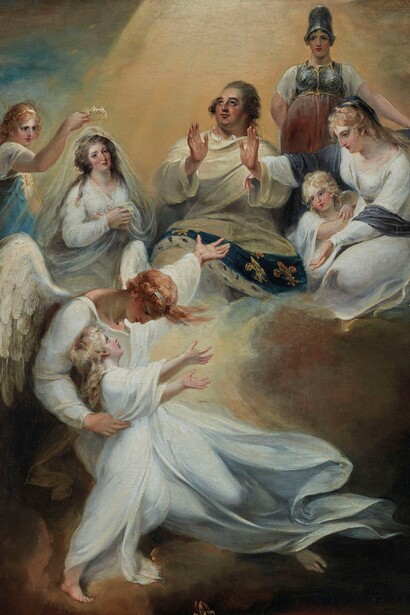 William Hamilton, "L'apoteosi di Luigi XVI", 1795-99, collezione privata