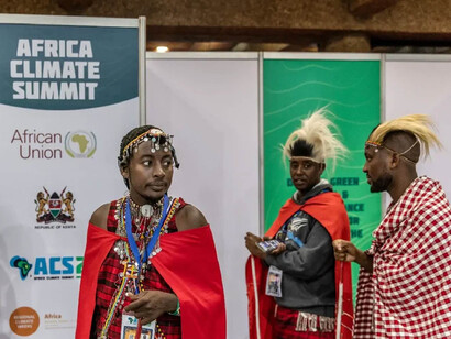Le Sommet pour le Climat 2023 de Nairobi, Kenya, Afrique. La plupart des pays développés n’ont plus de peuples autochtones, ou ne dialoguent pas avec eux